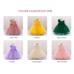 Charming Flower Decorated Party Dress for Girls Charming Flower Decorated Party Dress for Girls